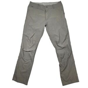 KUHL Mens Pants Gray Outdoor Hiking Cargo Casual Straight Leg Gorpcore 34x32